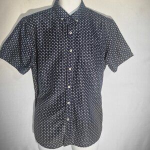 International Report stylish shirt, Blue and white in size Large